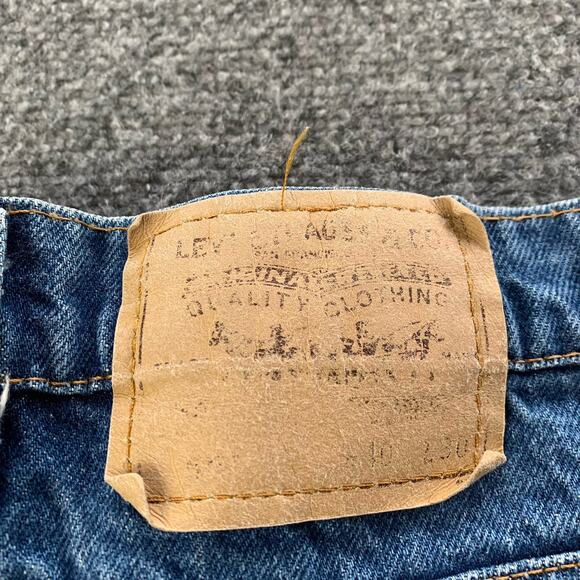 Vintage Levi’s 505 Orange Tab Mens Jeans Regular Fit Size 40x30 (Actual 38x28) - Picture 4 of 16